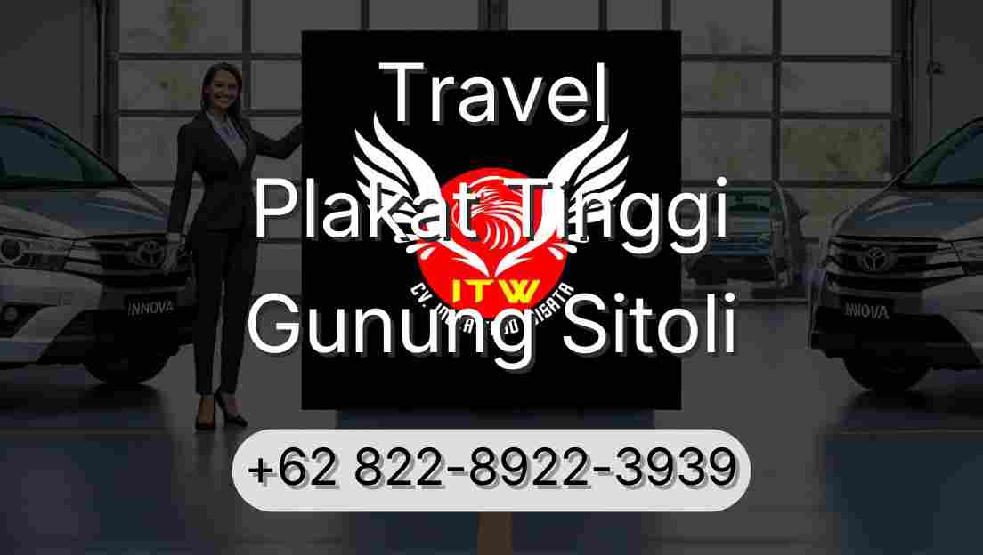 Travel Plakat Tinggi Gunung Sitoli