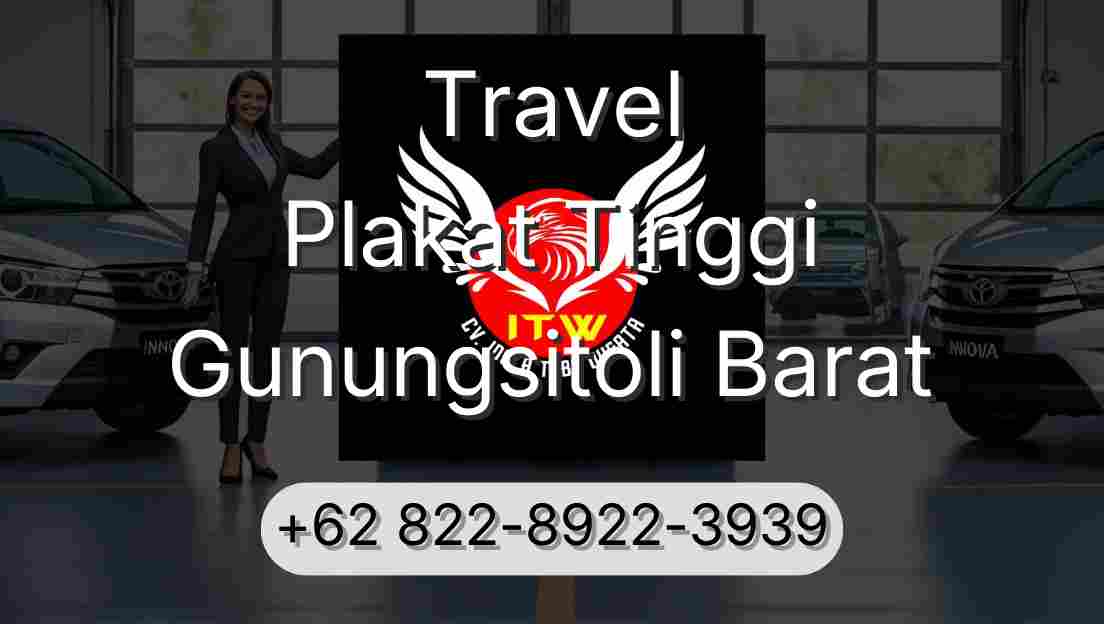 Travel Plakat Tinggi Gunungsitoli Barat