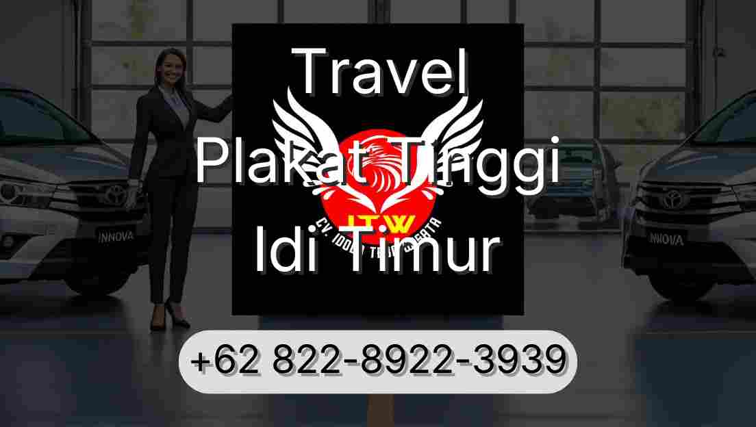 Travel Plakat Tinggi Idi Timur