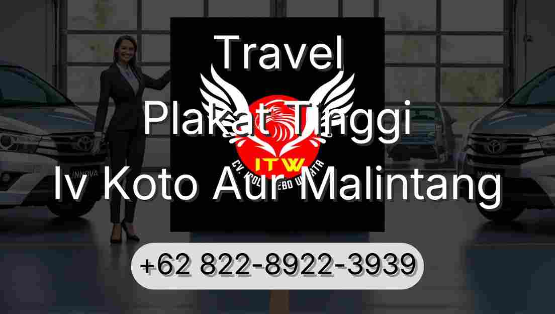 Travel Plakat Tinggi Iv Koto Aur Malintang