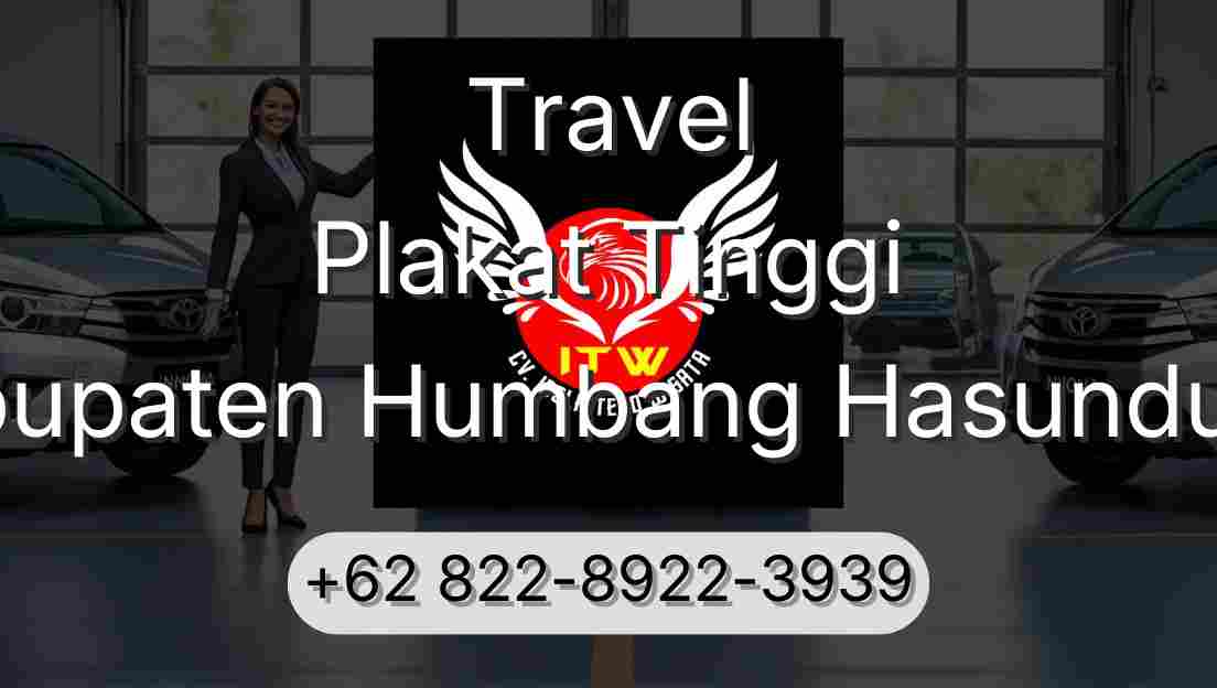 Travel Plakat Tinggi Kabupaten Humbang Hasundutan