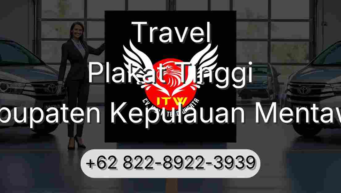 Travel Plakat Tinggi Kabupaten Kepulauan Mentawai