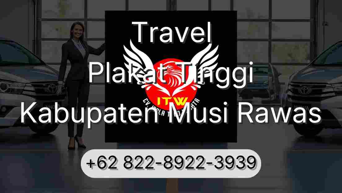 Travel Plakat Tinggi Kabupaten Musi Rawas