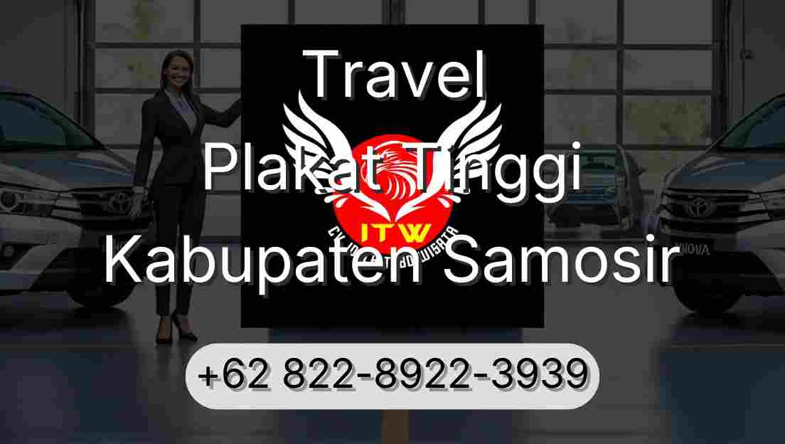 Travel Plakat Tinggi Kabupaten Samosir