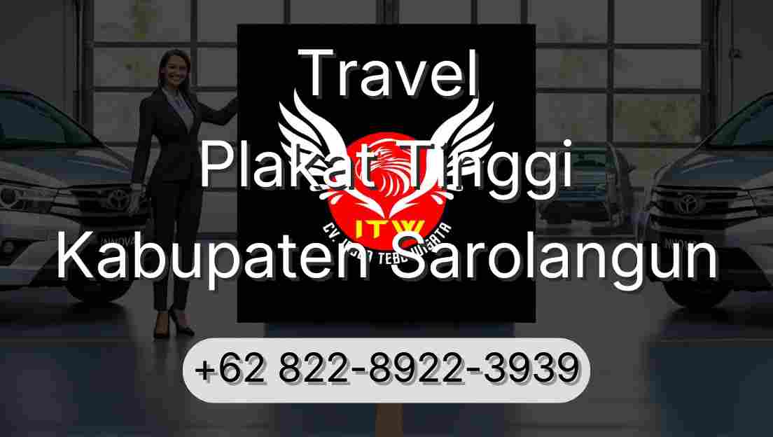 Travel Plakat Tinggi Kabupaten Sarolangun
