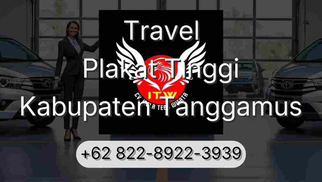 Travel Plakat Tinggi Kabupaten Tanggamus