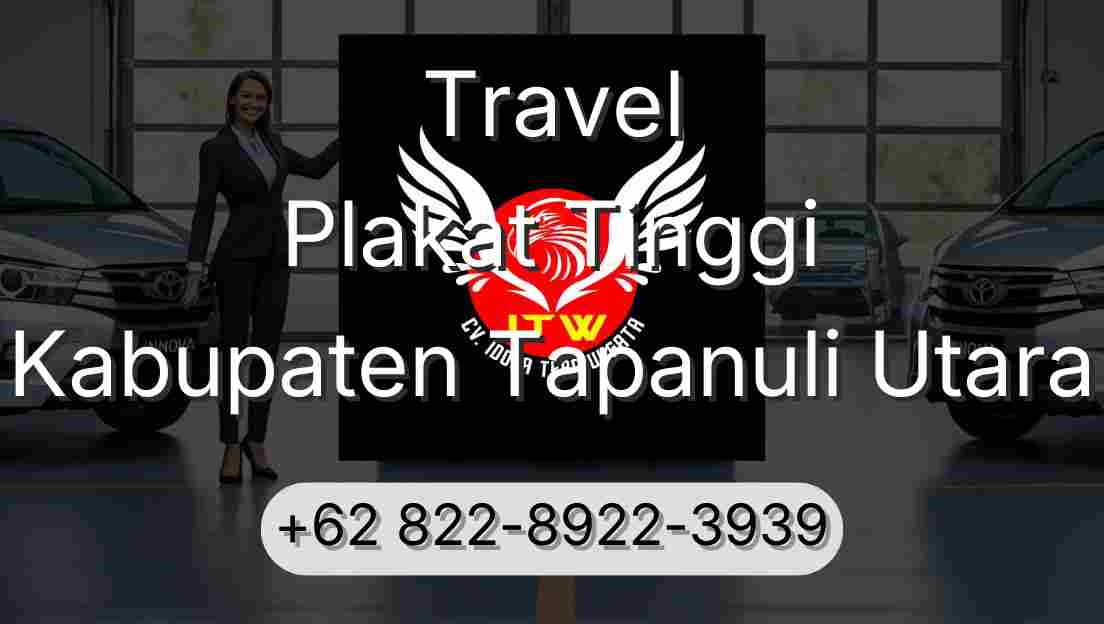 Travel Plakat Tinggi Kabupaten Tapanuli Utara