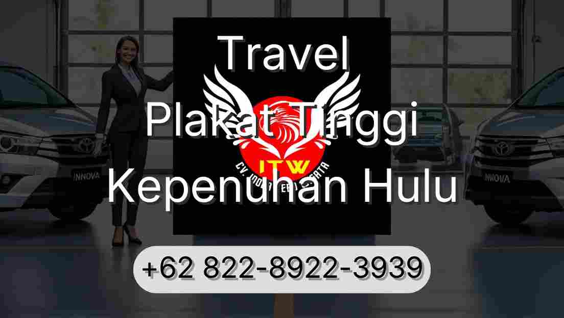 Travel Plakat Tinggi Kepenuhan Hulu