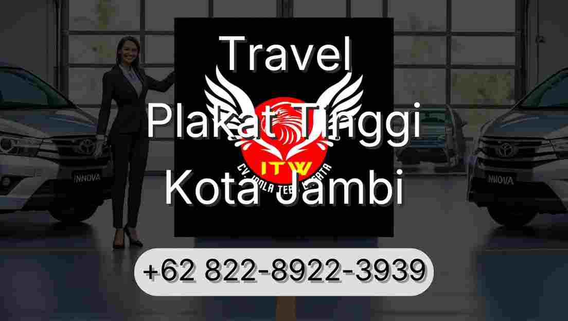 Travel Plakat Tinggi Kota Jambi