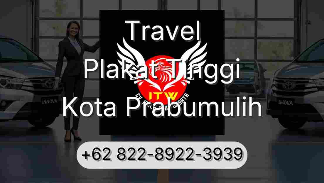 Travel Plakat Tinggi Kota Prabumulih