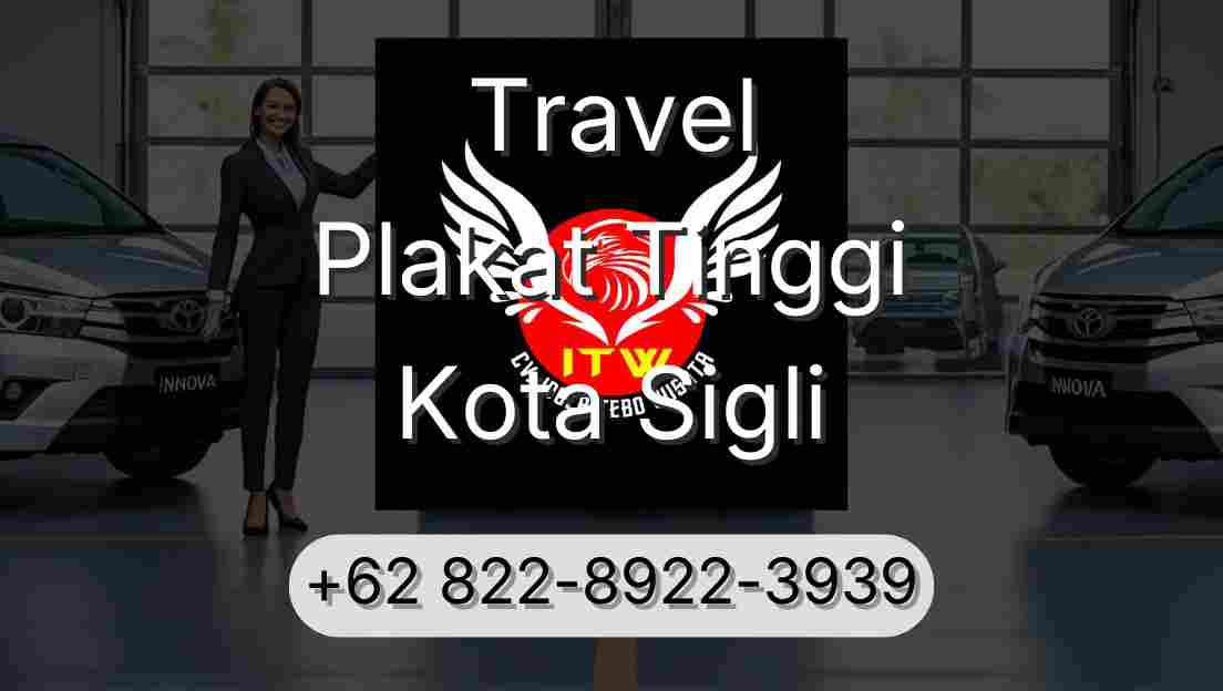 Travel Plakat Tinggi Kota Sigli