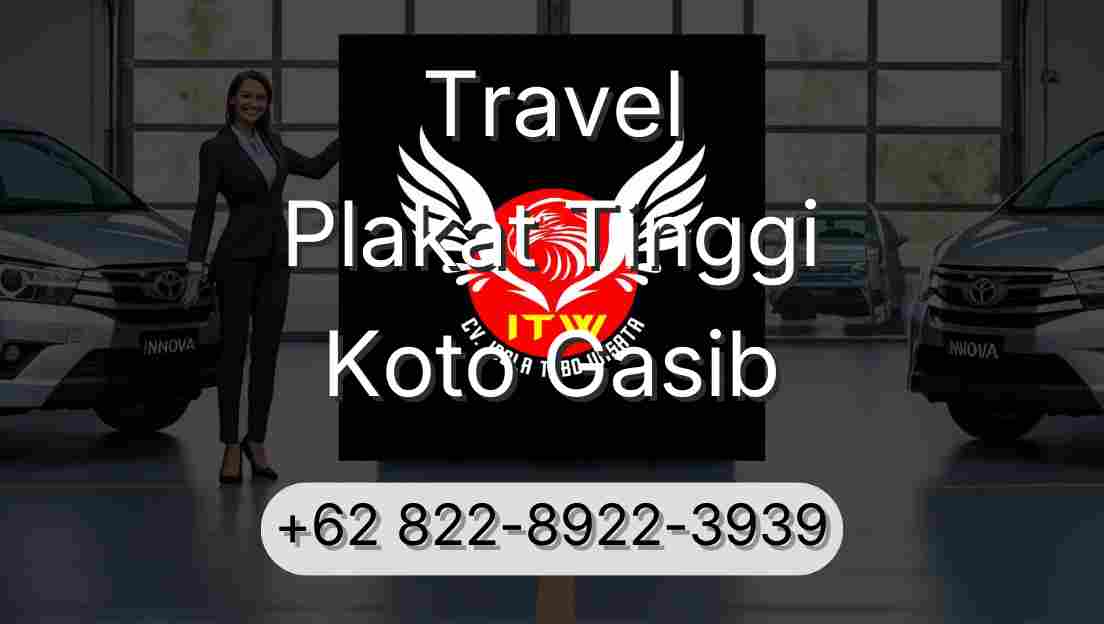 Travel Plakat Tinggi Koto Gasib