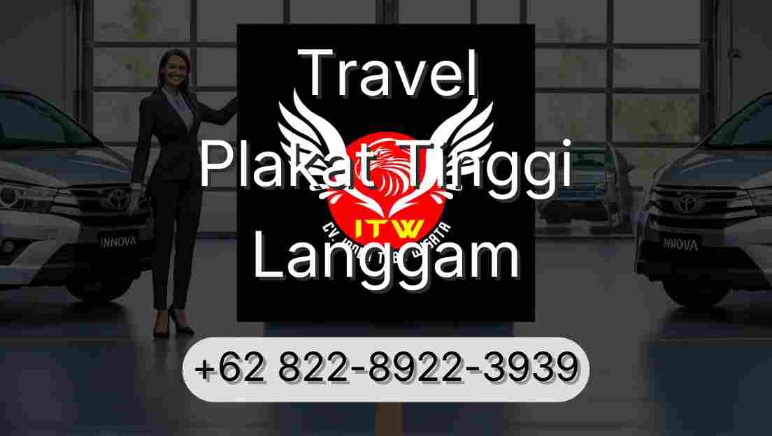 Travel Plakat Tinggi Langgam