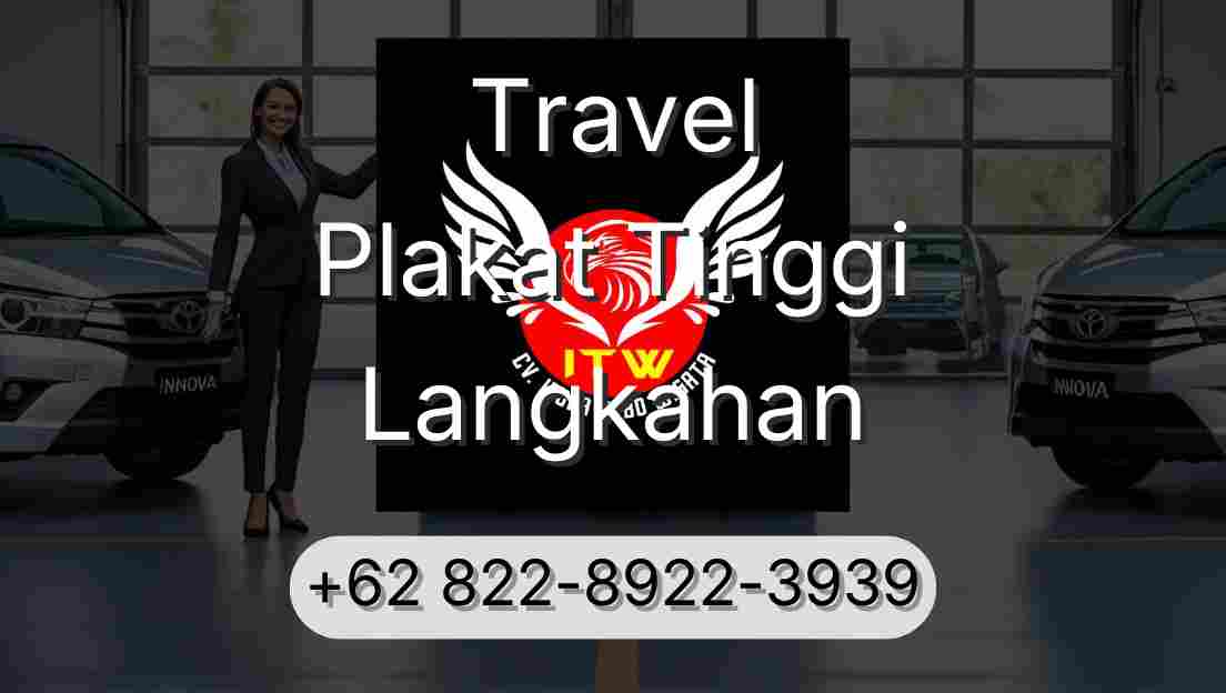 Travel Plakat Tinggi Langkahan