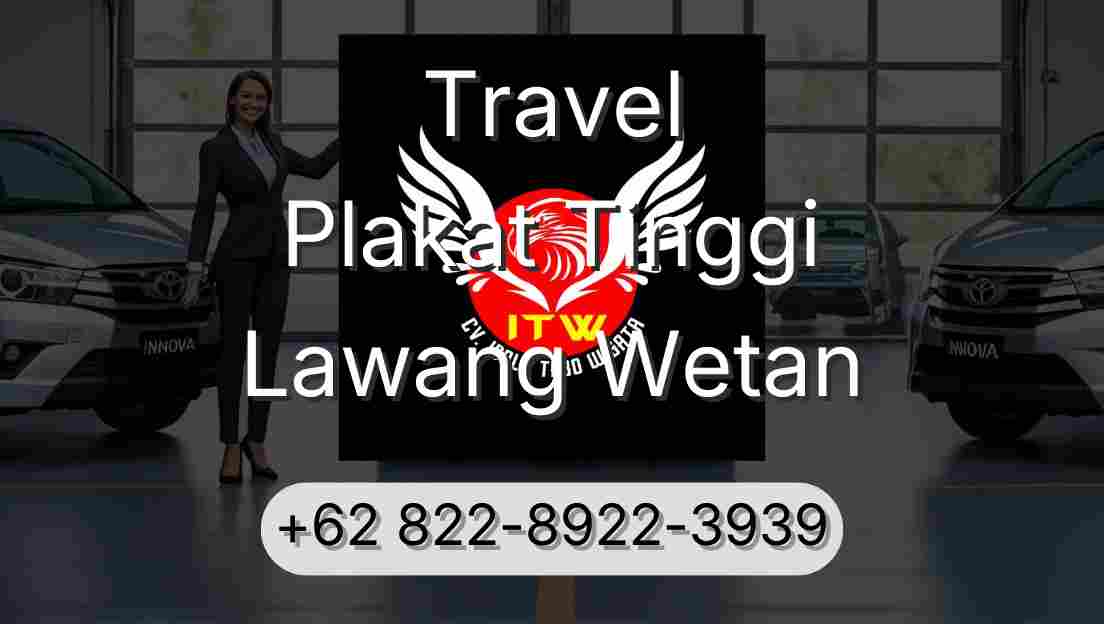 Travel Plakat Tinggi Lawang Wetan
