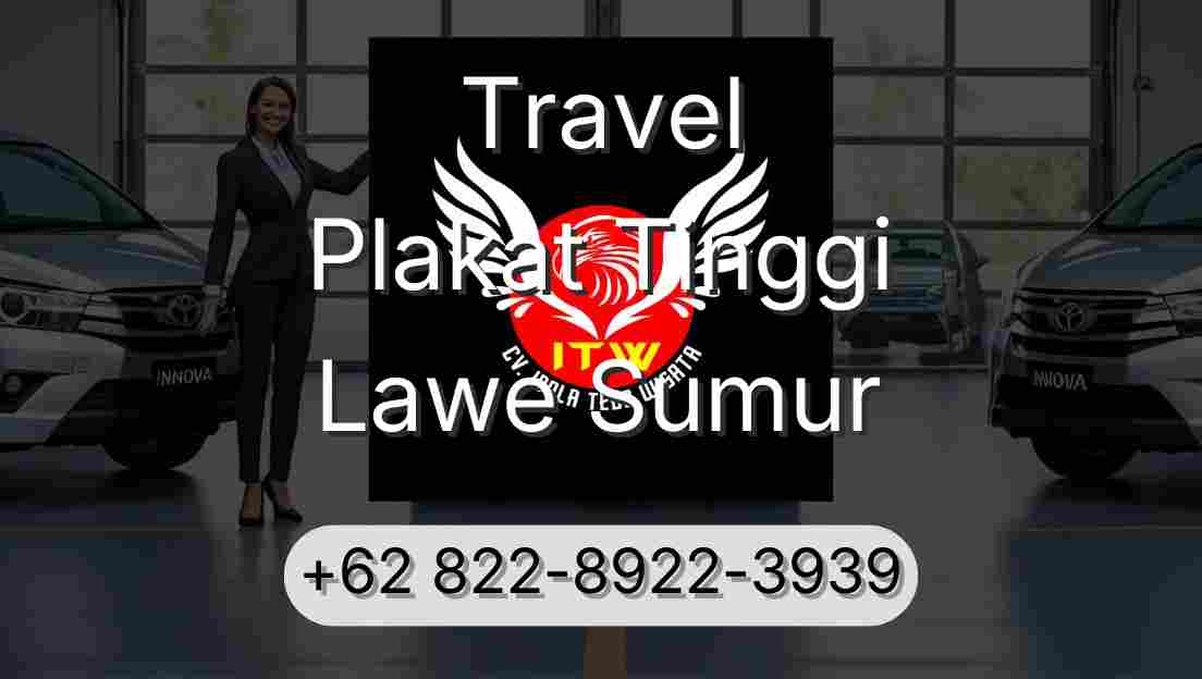 Travel Plakat Tinggi Lawe Sumur