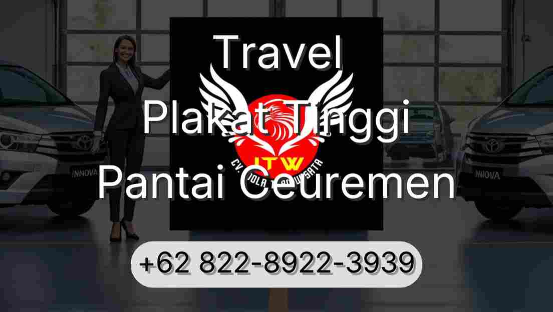 Travel Plakat Tinggi Pantai Ceuremen
