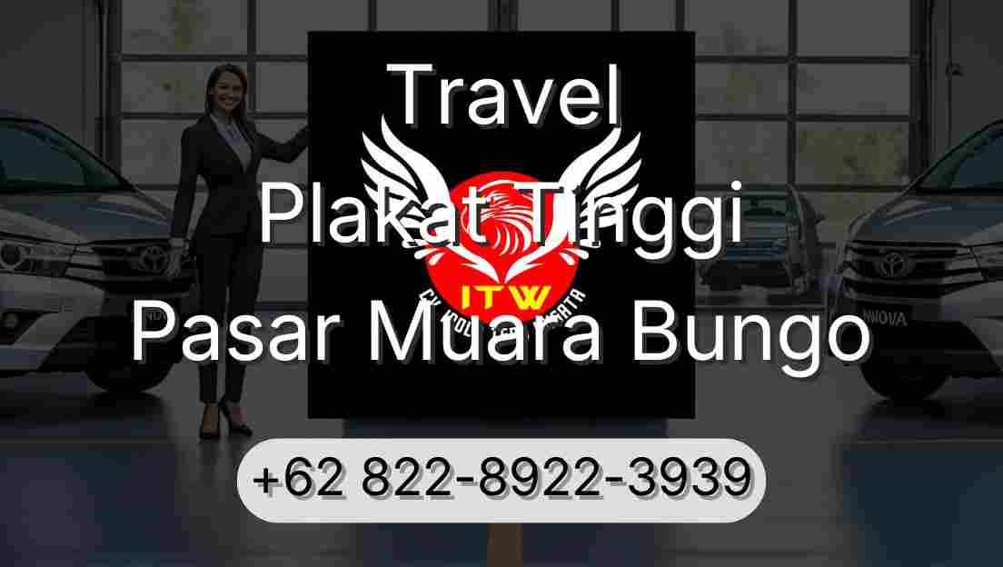 Travel Plakat Tinggi Pasar Muara Bungo