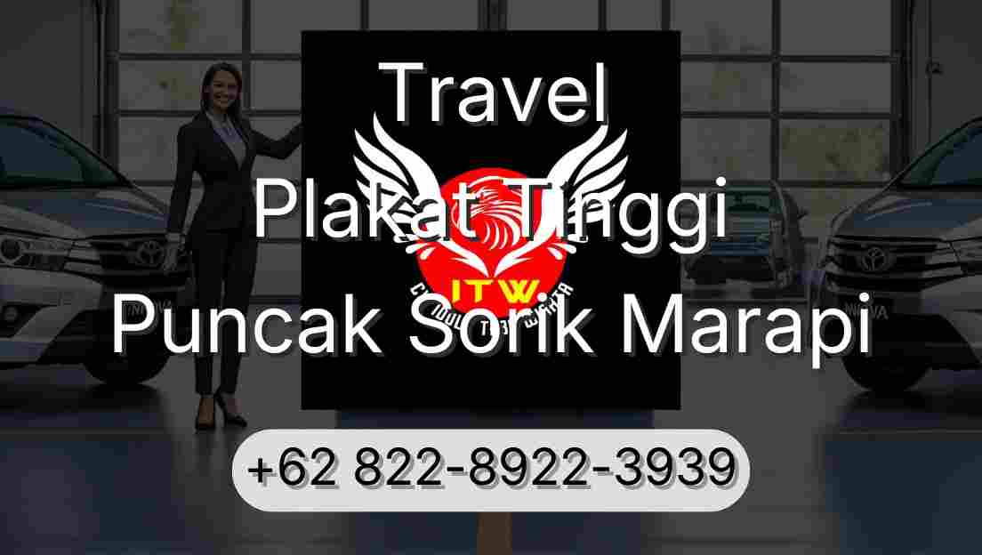 Travel Plakat Tinggi Puncak Sorik Marapi