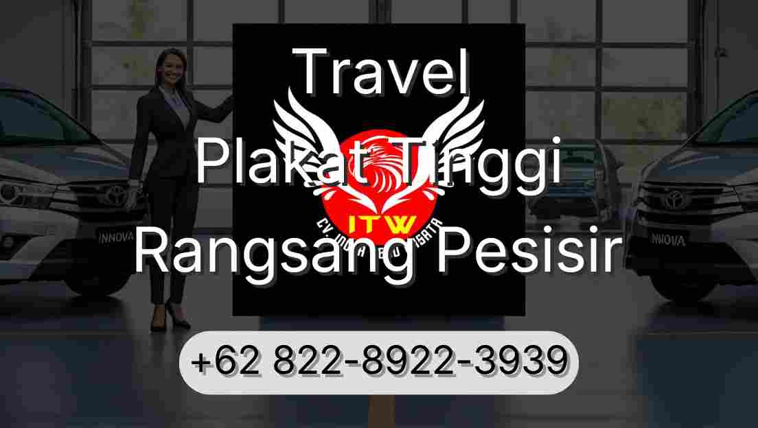 Travel Plakat Tinggi Rangsang Pesisir