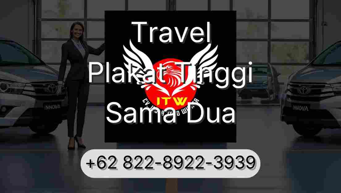 Travel Plakat Tinggi Sama Dua