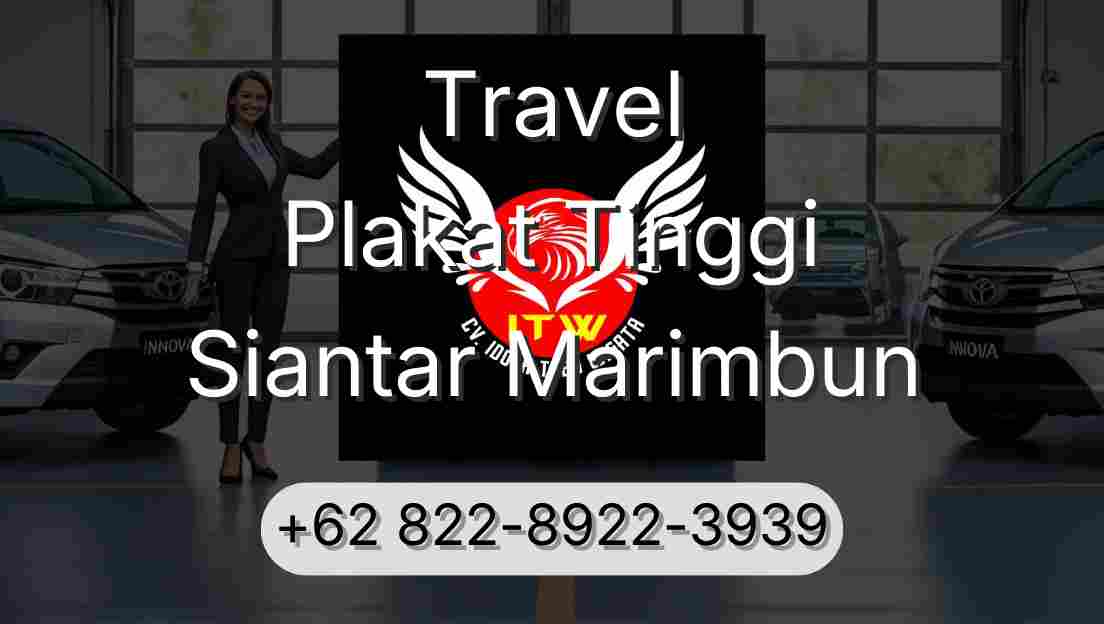 Travel Plakat Tinggi Siantar Marimbun