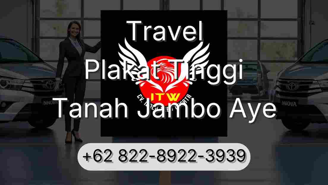 Travel Plakat Tinggi Tanah Jambo Aye