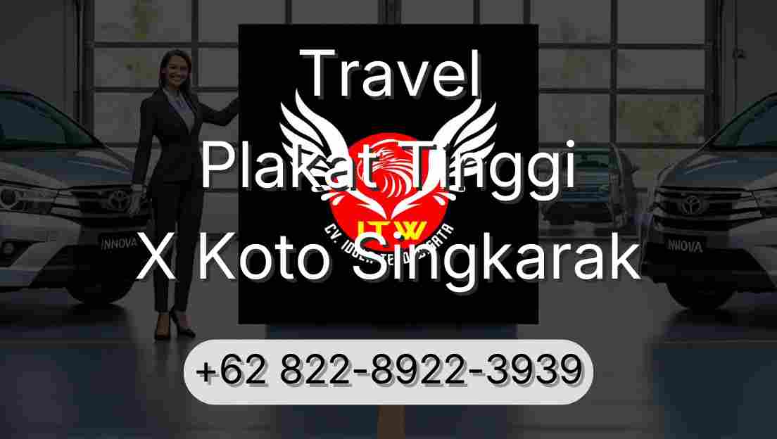 Travel Plakat Tinggi X Koto Singkarak