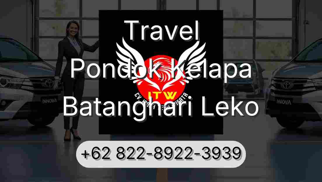 Travel Pondok Kelapa Batanghari Leko