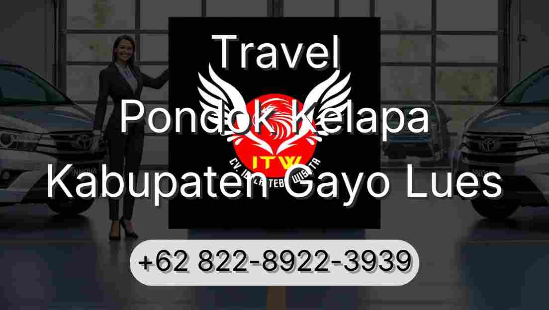 Travel Pondok Kelapa Kabupaten Gayo Lues