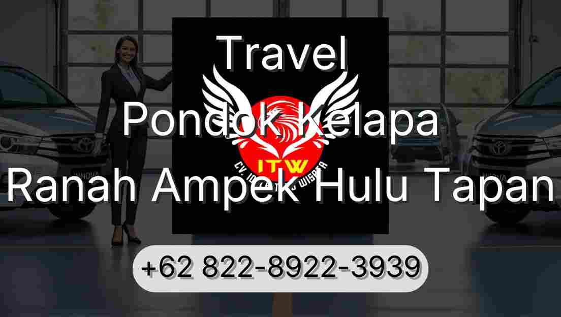 Travel Pondok Kelapa Ranah Ampek Hulu Tapan