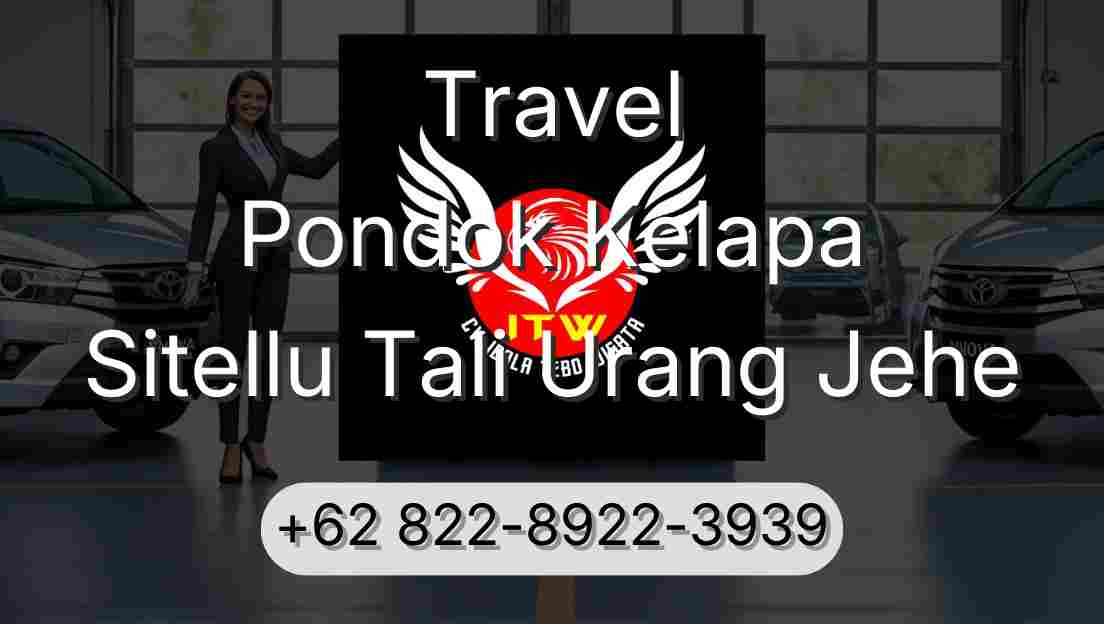 Travel Pondok Kelapa Sitellu Tali Urang Jehe