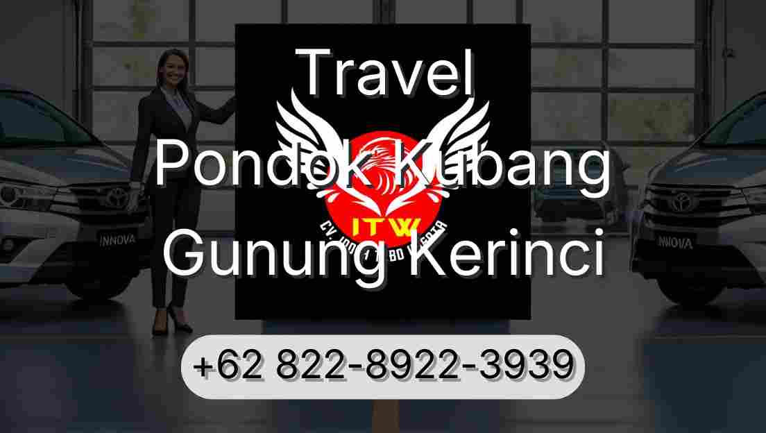 Travel Pondok Kubang Gunung Kerinci