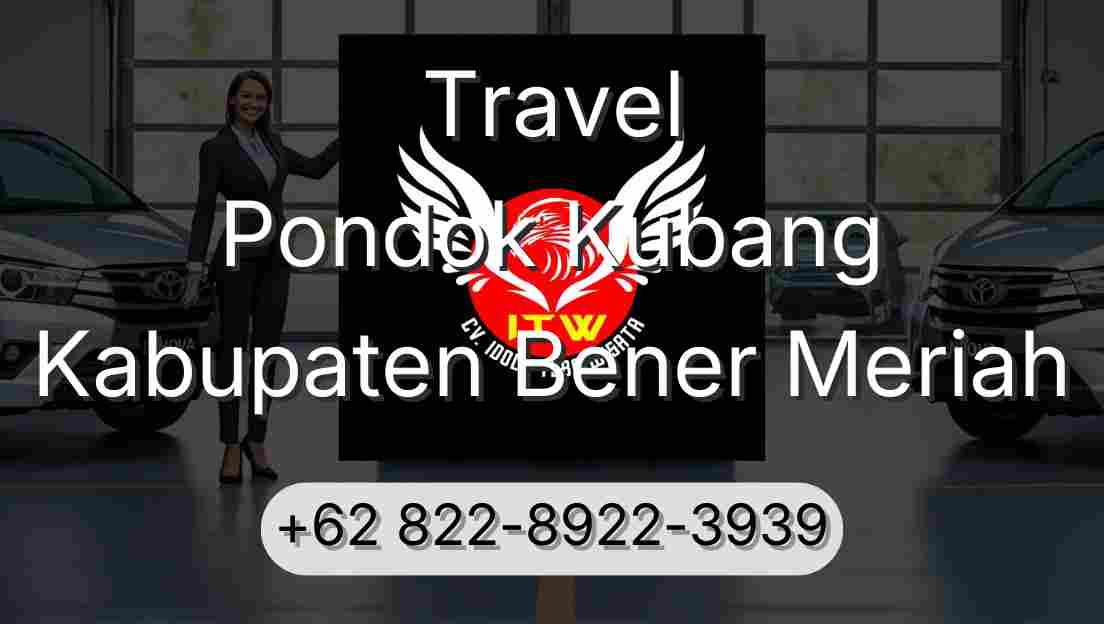 Travel Pondok Kubang Kabupaten Bener Meriah