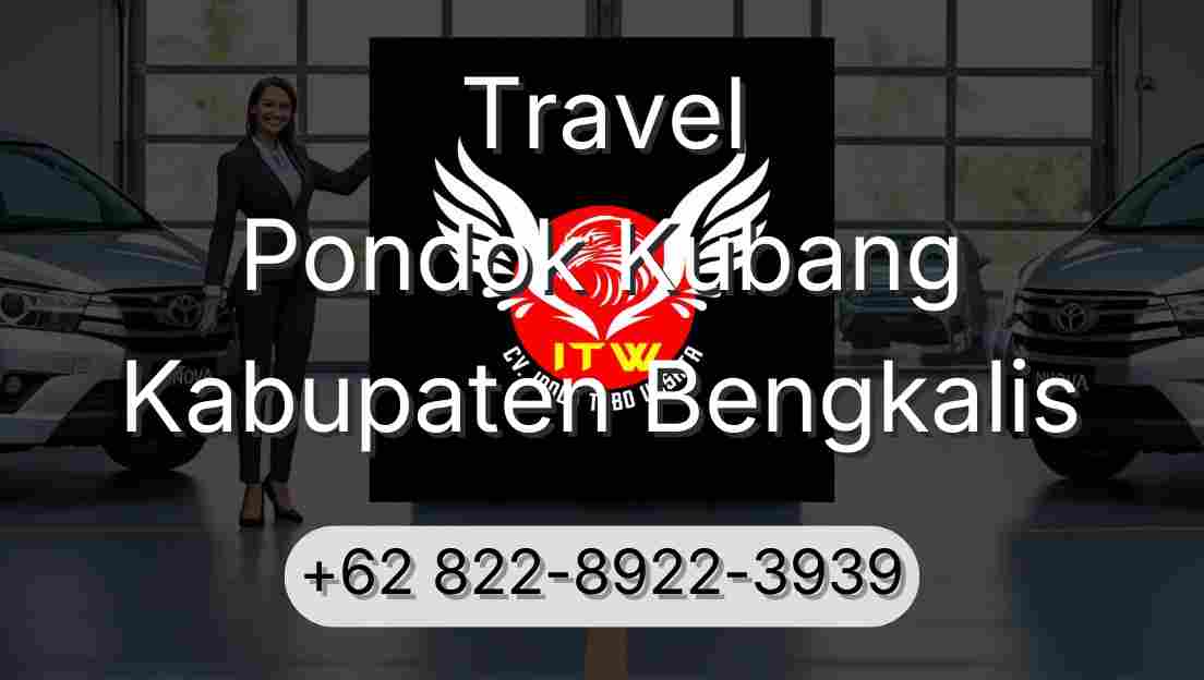 Travel Pondok Kubang Kabupaten Bengkalis