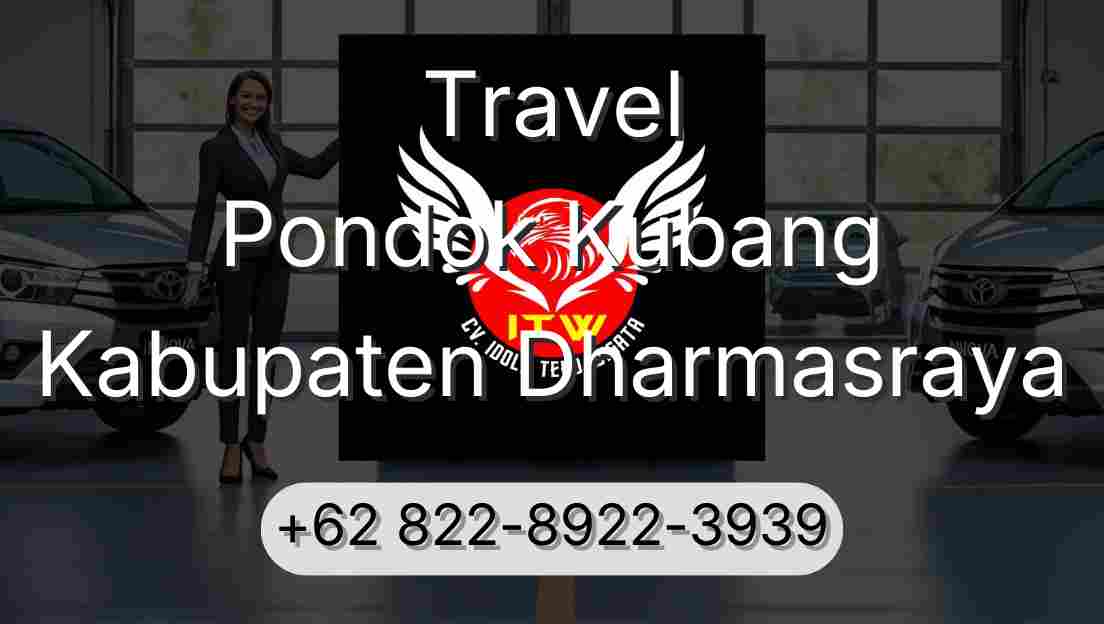 Travel Pondok Kubang Kabupaten Dharmasraya