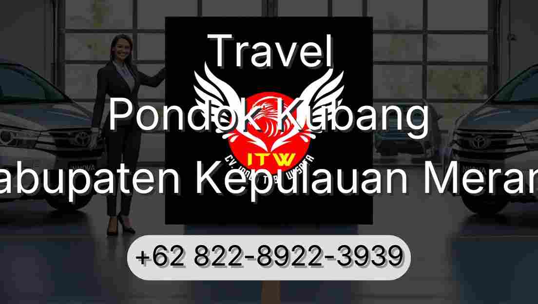 Travel Pondok Kubang Kabupaten Kepulauan Meranti