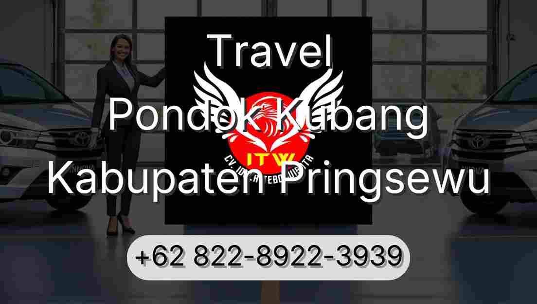 Travel Pondok Kubang Kabupaten Pringsewu