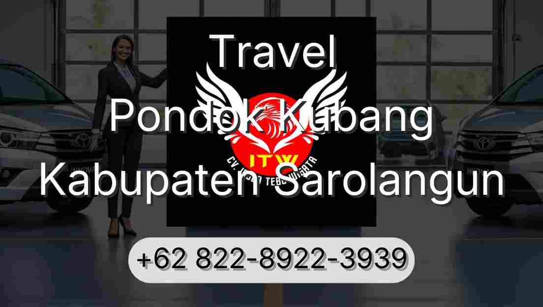 Travel Pondok Kubang Kabupaten Sarolangun