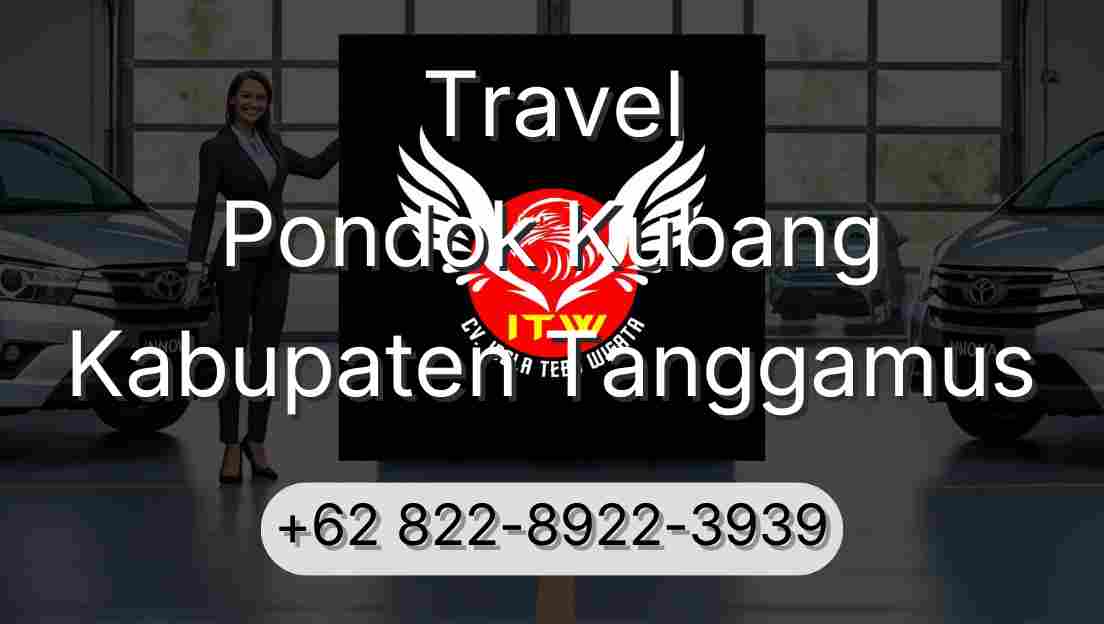 Travel Pondok Kubang Kabupaten Tanggamus