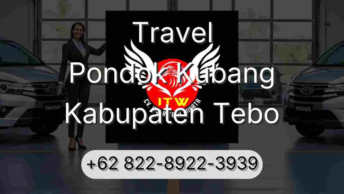 Travel Pondok Kubang Kabupaten Tebo