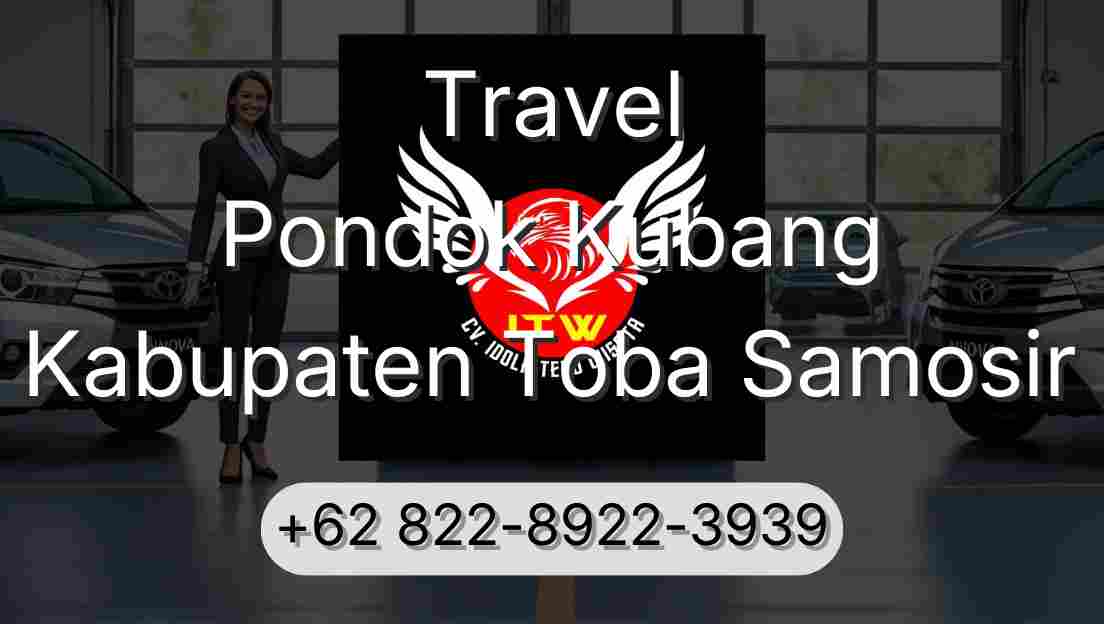 Travel Pondok Kubang Kabupaten Toba Samosir