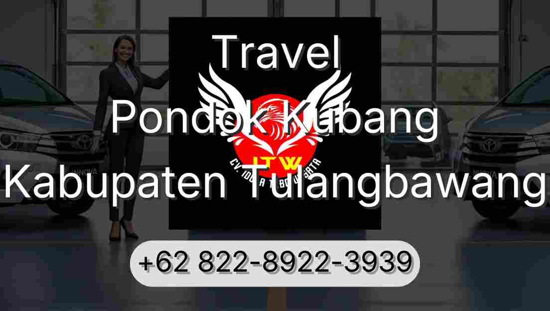 Travel Pondok Kubang Kabupaten Tulangbawang