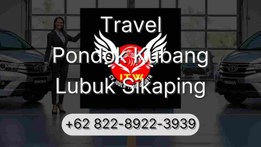 Travel Pondok Kubang Lubuk Sikaping
