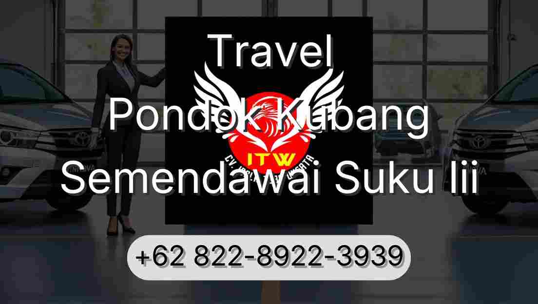 Travel Pondok Kubang Semendawai Suku Iii