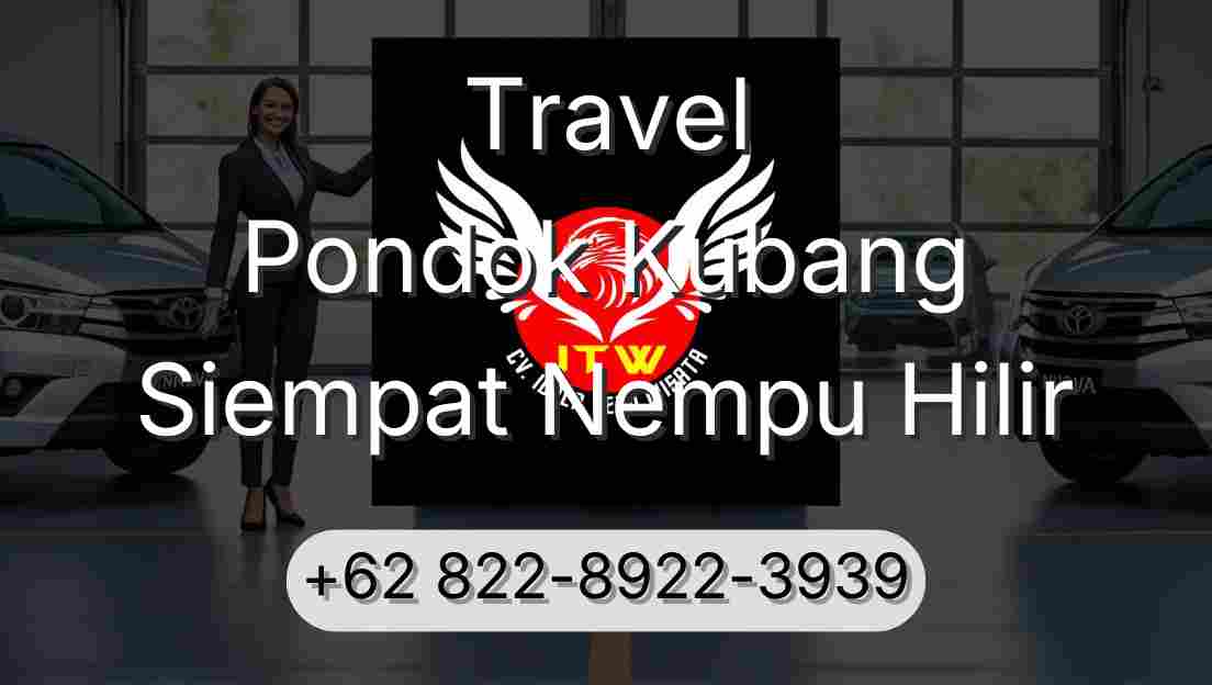 Travel Pondok Kubang Siempat Nempu Hilir