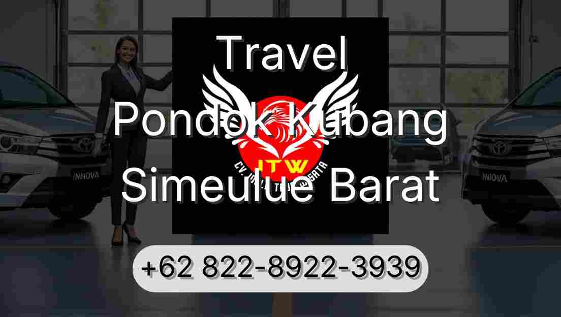 Travel Pondok Kubang Simeulue Barat