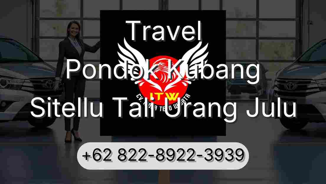Travel Pondok Kubang Sitellu Tali Urang Julu