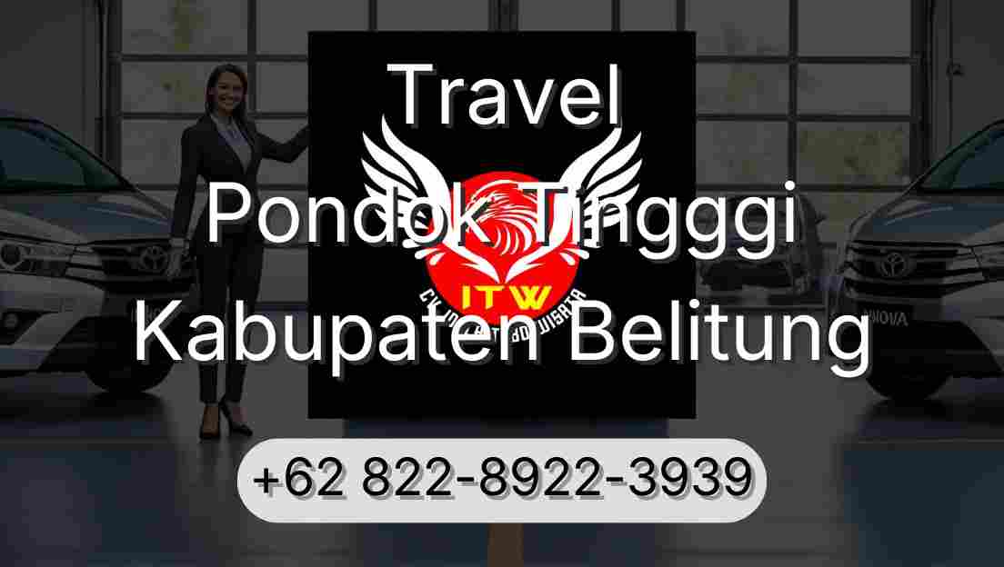 Travel Pondok Tingggi Kabupaten Belitung
