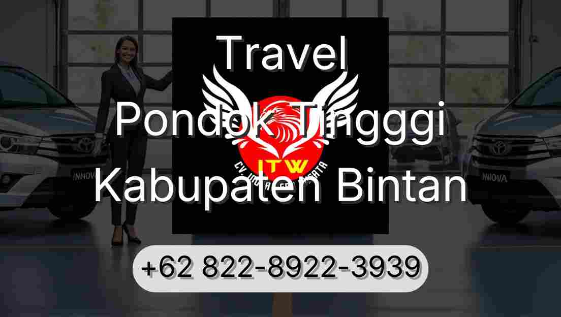 Travel Pondok Tingggi Kabupaten Bintan